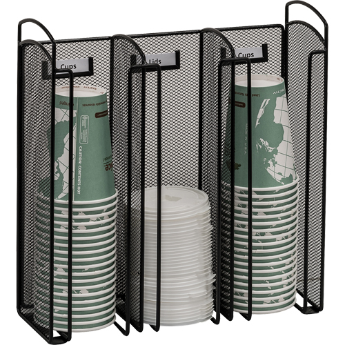 Onyx Cup & Lid Holder Organizer Groupe Belzile Dickner