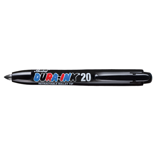 Dura-Ink&reg; #20 Permanent Marker, Fine, Black Groupe Belzile Dickner