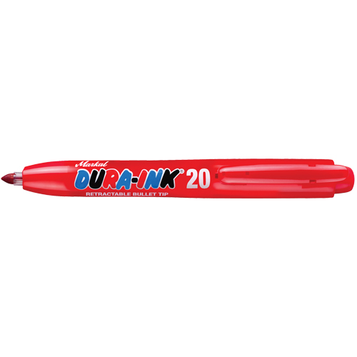 Marqueur permanent Dura-Ink no 20, Fin, Rouge Groupe Belzile Dickner