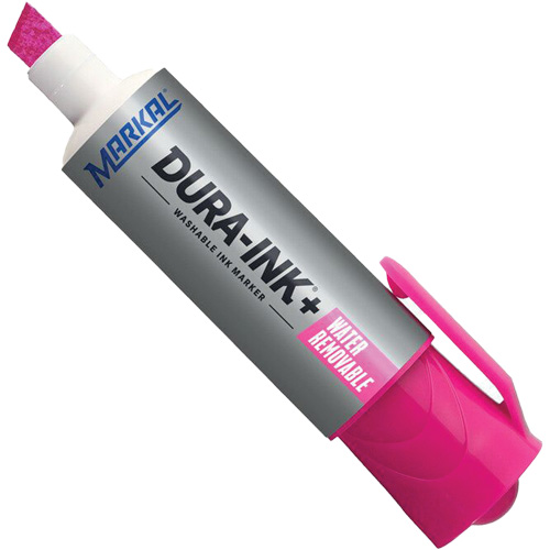 Dura-Ink&reg; WashAway Ink Marker, Pink, Chisel Tip Groupe Belzile Dickner
