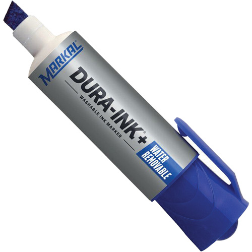 Dura-Ink&reg; WashAway Ink Marker, Blue, Chisel Tip Groupe Belzile Dickner
