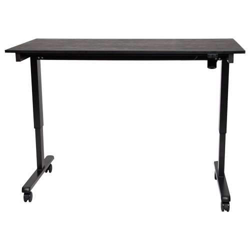 Bureau ajustable pour travail debout, , 45-1/4" h x 29-1/2" p, Noir Groupe Belzile Dickner