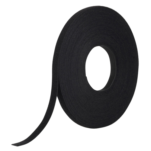 Ruban d'attaches One-Wrap, Boucle et crochet, 25 vg x 1/2", Auto-aggripant, Noir Groupe Belzile Dickner
