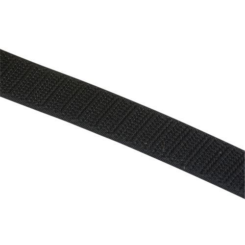 Ruban d'attaches, Crochet, 25 vg x 3/4", Cousu, Noir Groupe Belzile Dickner