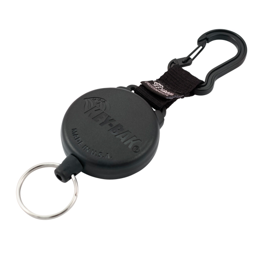 Securit Key Chains, Polycarbonate, 48" Cable, Carabiner Attachment Groupe Belzile Dickner