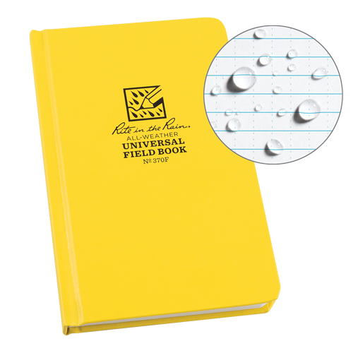 Livre reli&eacute;, Couverture rigide, Jaune, 160 Pages, 4-5/8" , 7-1/4"  Groupe Belzile Dickner