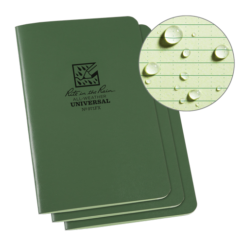 Notebook, Soft Cover, Green, 48 Pages, 4-5/8" W x 7" L Groupe Belzile Dickner