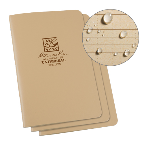 Notebook, Soft Cover, Tan, 48 Pages, 4-5/8" W x 7" L Groupe Belzile Dickner