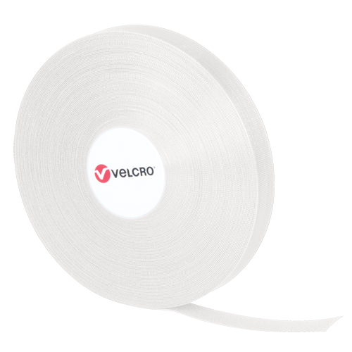 Attaches QWIK, Boucle et crochet, 25 vg x 3/4", Auto-aggripant, Blanc Groupe Belzile Dickner