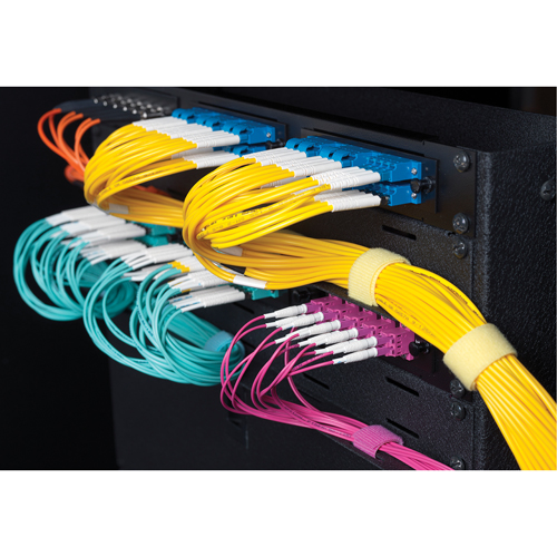 Ruban pour gestion des c&acirc;bles One-Wrap, Boucle et crochet, 25 vg x 5/8", Auto-aggripant, Orange Groupe Belzile Dickner