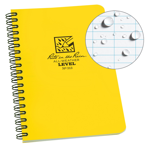 Side-Spiral Notebook, Soft Cover, Yellow, 64 Pages, 4-5/8" W x 7" L Groupe Belzile Dickner