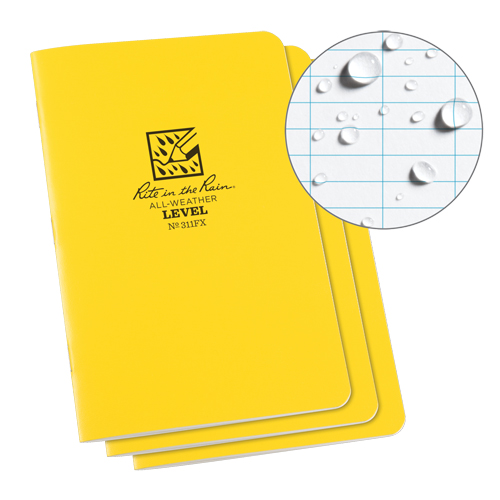 Notebook, Soft Cover, Yellow, 48 Pages, 4-5/8" W x 7" L Groupe Belzile Dickner