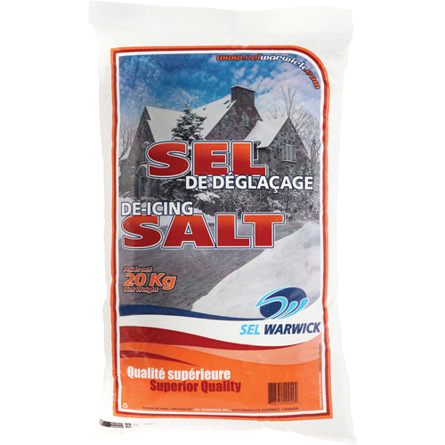 Sel fondant &agrave; glace, 44,1 lb (20 kg), Sac, -10°C (14°F) Groupe Belzile Dickner