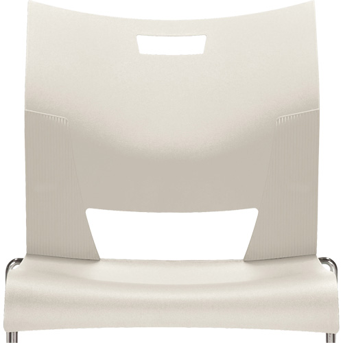 Duet Armless Training Chair, Plastic, 33-1/4" High, 350 lbs. Capacity, White Groupe Belzile Dickner
