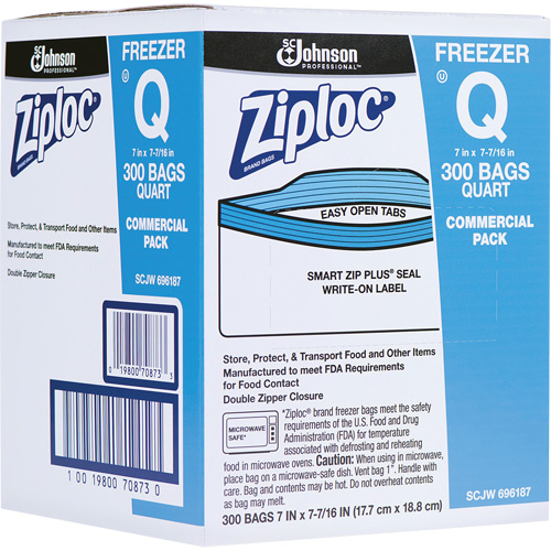 Ziploc&reg; Freezer Bags Groupe Belzile Dickner