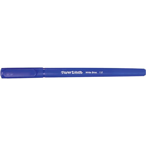 Stylo &agrave; bille Paper Mate Write Bros, Bleu, 1 mm Groupe Belzile Dickner