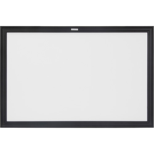 Tableau blanc &agrave; cadre MDF noir, Effacement &agrave; sec/Magn&eacute;tique, 36" la x 24" h Groupe Belzile Dickner