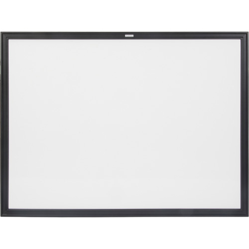 Black MDF Frame Whiteboard, Dry-Erase/Magnetic, 48" W x 36" H Groupe Belzile Dickner