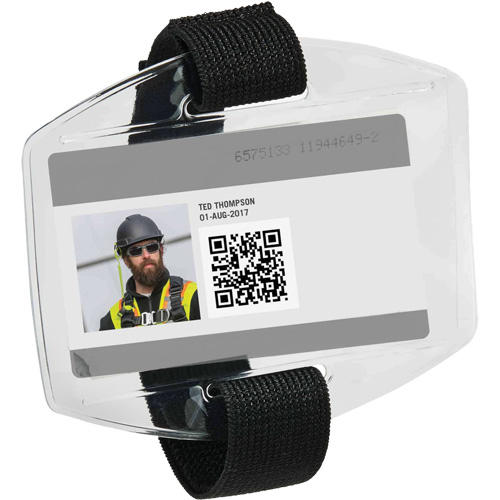 Brassard porte-nom en vinyle Squids 3386 Groupe Belzile Dickner