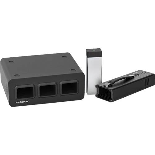 KwikBoost EdgePower&reg; 3-Bay Base Charging Station Groupe Belzile Dickner