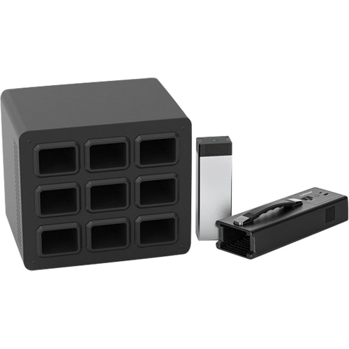 KwikBoost EdgePower&reg; 9-Bay Base Charging Station Groupe Belzile Dickner