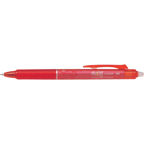 Frixion Point Clicker Pen, Red, 0.5 mm, Retractable Groupe Belzile Dickner