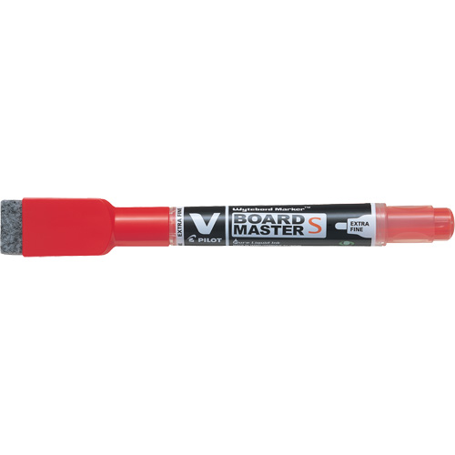 Marqueur effaçable &agrave; sec Vboard Master S avec efface, Bleu, Pointe Fin Groupe Belzile Dickner