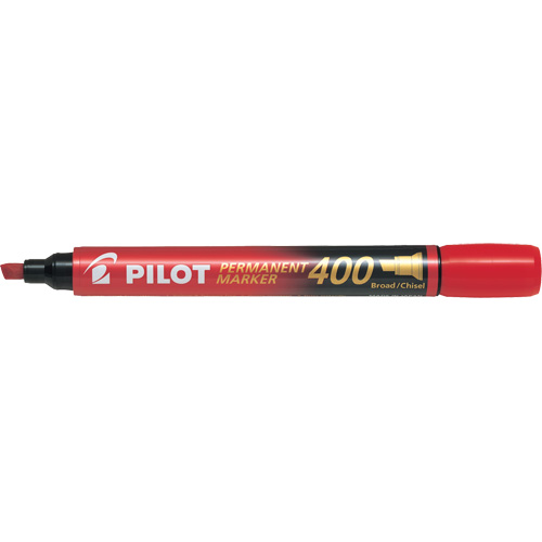 400 Permanent Marker, Chisel, Red Groupe Belzile Dickner