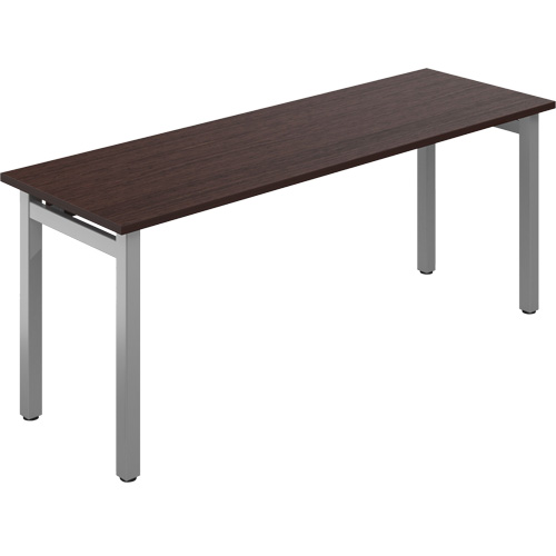 Table bureau Newland, 29-7/10" lo x 72" la x 29-3/5" h, Brun fonc&eacute; Groupe Belzile Dickner