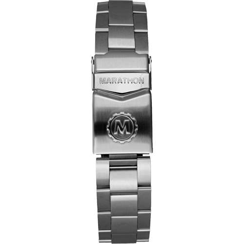 Grande montre automatique de plong&eacute;e &eacute;dition arctique GSAR avec bracelet en acier inoxydable, Num&eacute;rique, &agrave; piles, 41 mm, Argent Groupe Belzile Dickner