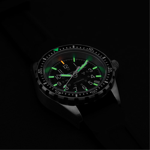 Tr&egrave;s grande montre chronographe automatique pour plongeur/pilote d'avion, Num&eacute;rique, &agrave; piles, 46 mm, Noir Groupe Belzile Dickner