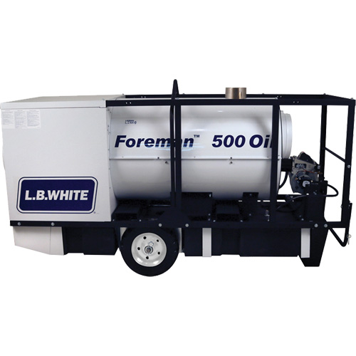 Foreman&reg; 500 Indirect-fired Portable Heater, Oil Filled, Kerosene, 500000 BTU/H Groupe Belzile Dickner