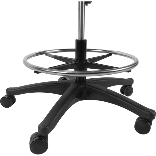 Tabouret de travail en maille, Mobile, Ajustable Hauteur, Capacit&eacute; 450 lb Groupe Belzile Dickner