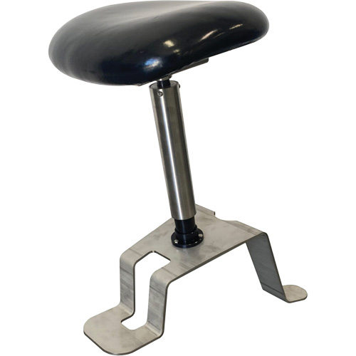 Tabouret assis-debout TA200, Vinyle, Noir, Capacit&eacute; 280 lb Groupe Belzile Dickner