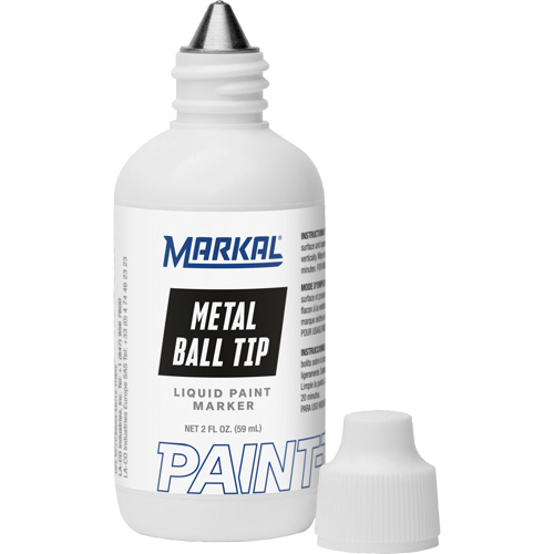 Paint-Riter&reg; Metal Ball Tip, Liquid, Black Groupe Belzile Dickner