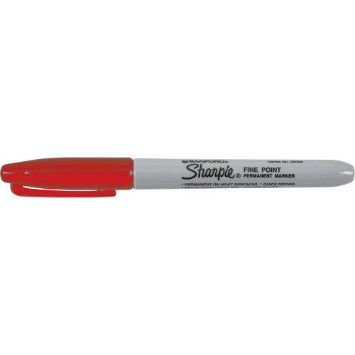 Marqueurs permanents - #15, Rouge, Pointe Fin Groupe Belzile Dickner