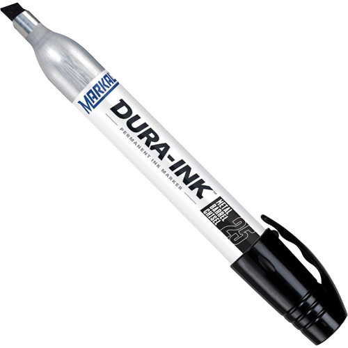 Dura-Ink&reg; Markers - #25 Felt-Tip, Black, Chisel Tip Groupe Belzile Dickner