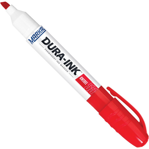 Dura-Ink&reg; Marker #55, Red, Chisel Tip Groupe Belzile Dickner
