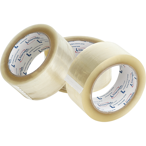 Box Sealing Tape, Hot Melt Adhesive, 1.6 mils, 50 mm (2") x 100 m (328') Groupe Belzile Dickner