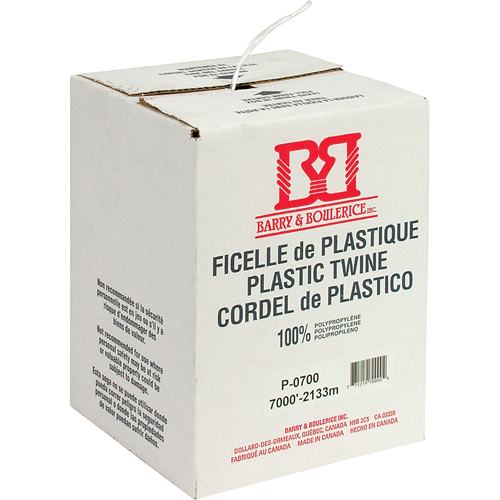 Tying Twine, Polypropylene, 7000' Length Groupe Belzile Dickner