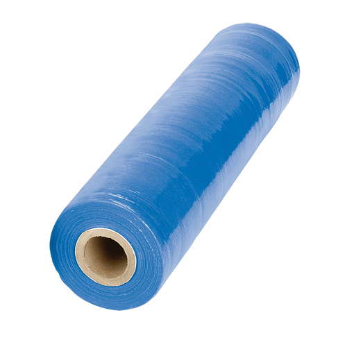 Stretch Wrap, 80 Gauge (20.3 micrometers), 18" x 1000', Blue Groupe Belzile Dickner
