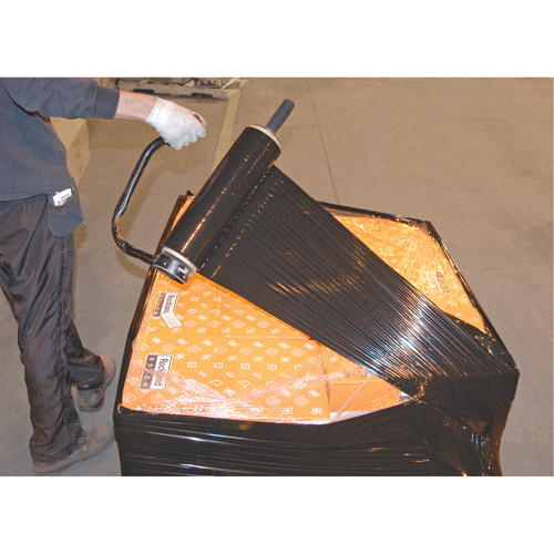 Film &eacute;tirable, Calibre 80 (20,3 microm&egrave;tres), 18" x 1000', Noir opaque Groupe Belzile Dickner