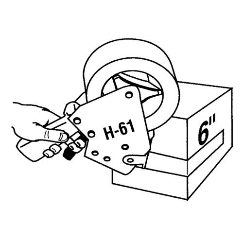 Stretchable Tape, 5 mils Thick, 38.1 mm (1-1/2") x 55 m (180')  Groupe Belzile Dickner