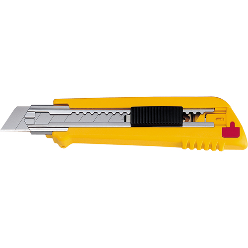 Multi-Blade Knife, 18 mm, Silver, Heavy-Duty, Plastic Handle Groupe Belzile Dickner
