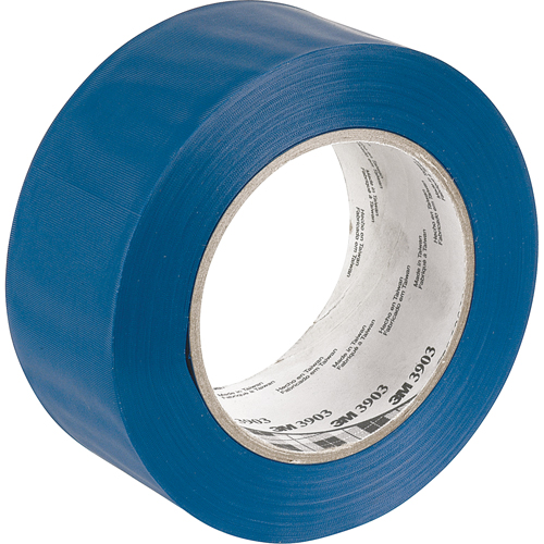 Rubans adh&eacute;sifs en vinyle 3903, 50 mm (2") la x 45,5 m (149,25') lo, 6,3 mils, Bleu Groupe Belzile Dickner