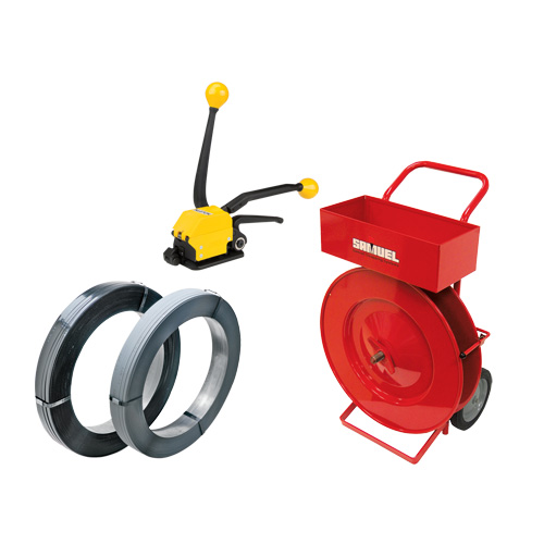 Syst&egrave;me de cerclage en acier de 3/4" Groupe Belzile Dickner