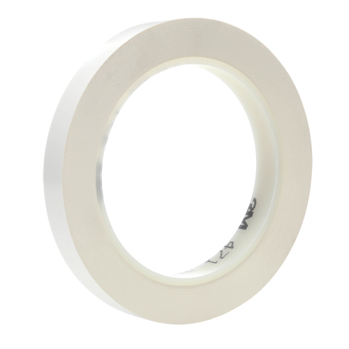 471 Vinyl Tape, 38 mm (1-1/2") W x 32.9 m (108') L, 5.3 mils, White Groupe Belzile Dickner