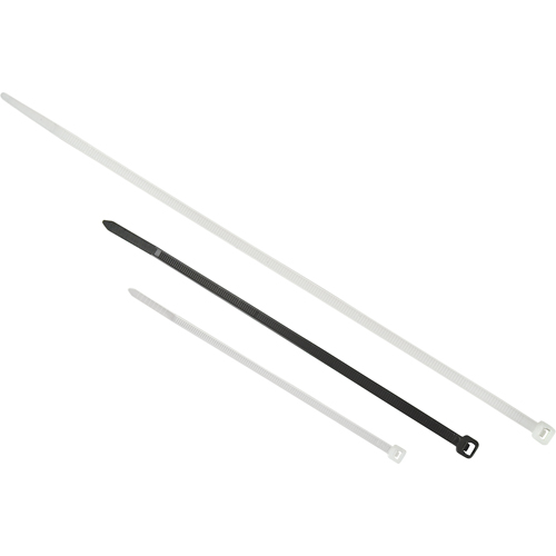 Contractor-grade Cable Ties, 24" Long, 175LBS Tensile Strength, Natural Groupe Belzile Dickner