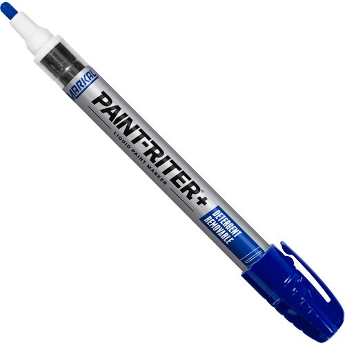 Paint-Riter&reg;+ Detergent Removable Paint Marker, Liquid, Blue Groupe Belzile Dickner