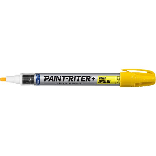 Paint-Riter&reg;+ Water Removable Paint Marker, Liquid, Yellow Groupe Belzile Dickner
